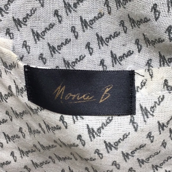 Mona B Upcycle Taupe Canvas Fringe Shoulder Bag - Picture 11 of 11